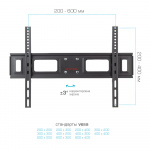Настенный кронштейн для LED/LCD телевизоров ARM MEDIA LCD-418 BLACK 