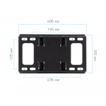Настенный кронштейн для LED/LCD телевизоров TUAREX ALTA-655 BLACK 