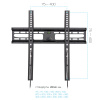 Настенный кронштейн для LED/LCD телевизоров KROMAX FLAT-3 BLACK 