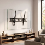 Настенный кронштейн для LED/LCD телевизоров KROMAX FLAT-2 BLACK 