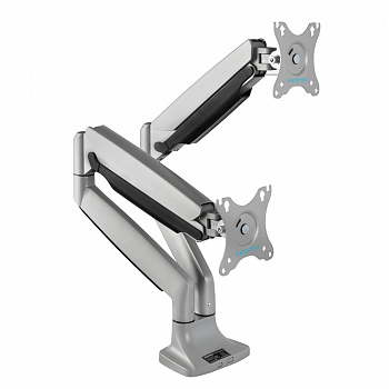 Настольный кронштейн для мониторов KROMAX OFFICE-22 SILVER