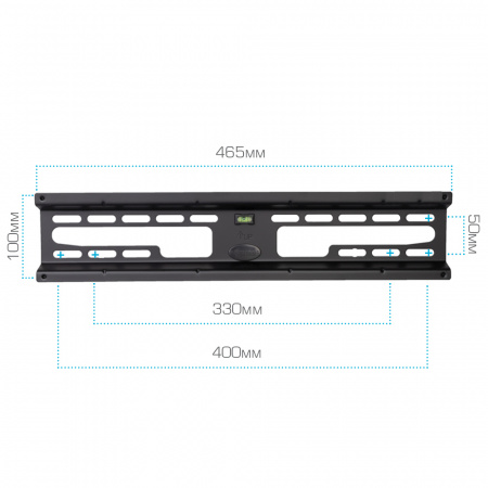 Настенный кронштейн для LED/LCD телевизоров KROMAX FLAT-3 BLACK 