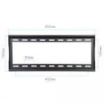 Кронштейн настенный LED/LCD телевизоров Arm media STEEL-4 BLACK 