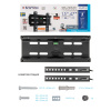 Настенный кронштейн для LED/LCD телевизоров KROMAX FLAT-5 BLACK 