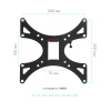 Настенный кронштейн для LED/LCD телевизоров ARM MEDIA LCD-301 BLACK 
