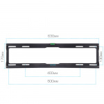 Настенный кронштейн для LED/LCD телевизоров TUAREX OLIMP-112 BLACK 