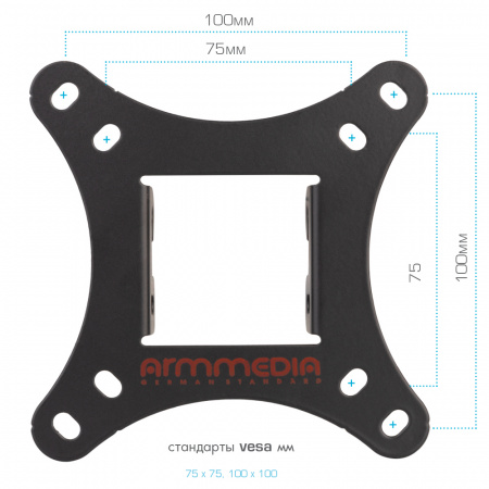 Настенный кронштейн для LED/LCD телевизоров ARM MEDIA LCD-02 BLACK 