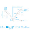 Настольный кронштейн для мониторов ARM MEDIA LCD-T23 BLACK 