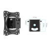 Настенный кронштейн для LED/LCD телевизоров VLK TRENTO-51 BLACK 