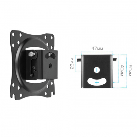Настенный кронштейн для LED/LCD телевизоров VLK TRENTO-51 BLACK 